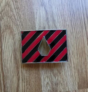 VOLCOM stone cutout logo /BELT BUCKLE/ stripe - Picture 1 of 3