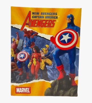 Diamond Select Nueva Estatua Vengadores Capitán América 399/2500 Marvel 2007 NUEVA Foto 1 de 4