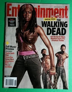 EW ENT WEEKLY AUG 2012 WALKING DEAD MICHONNE DANAI GURIRA P!NK RARE MAGAZINE - Picture 1 of 8