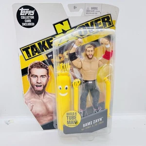 WWE Wrestling NXT Takeover Sami Zayn Exclusive Action FigureBuild A Tube Man Toy - Picture 1 of 2