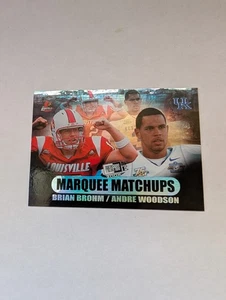 Press Pass SE 2008 Marquee Matchups Brian Brohm Andre Woodson #MM-8 Rookie RC - Imagen 1 de 2