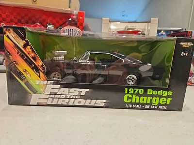 1/18 Ertl American Muscle Fast & Furious 1970 Dodge Charger Box Damage - Image 1 of 4