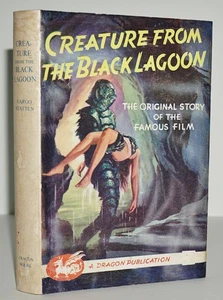 CREATURE FROM THE BLACK LAGOON,  1ST EDITION W. ORIGINAL JACKET~ VARGO STATTEN - Picture 1 of 10