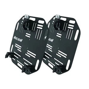 Flatbar Saddlebag Plates - RiggGear - Quick Release OPEN BOX RG-QRP-FR - Picture 1 of 6