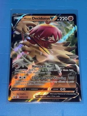 Hisuian Decidueye V SWSH238 SWSH: Sword & Shield Promo Cards Holo - Image 1 of 3