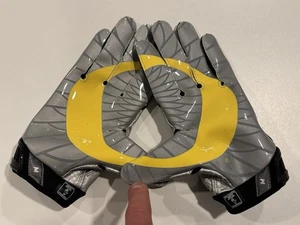 Oregon Ducks Nike Game Used Handschuhe Gr. Medium neuwertig ungetragener Zustand M - Bild 1 von 2