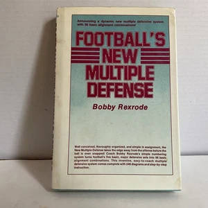 FOOTBALL NEW MULTIPLE DEFENSE By Bobby Rexrode VGT 1981 Hardcover - Imagen 1 de 7