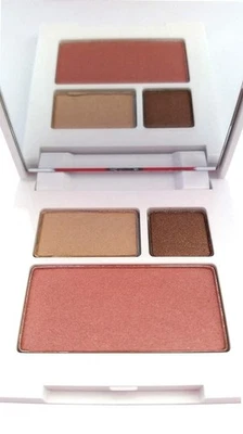 Sombra de ojos Clinique All About Shadow Duo LIKE MINK SUNSET GLOW rubor compacta nueva Foto 1 de 3