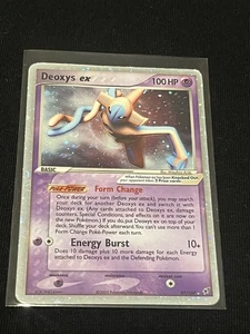 Pokemon TCG Deoxys ex Holo 97/107 EX Deoxys 2005 Card - Picture 1 of 10