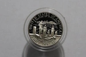🧭 🇺🇸 USA HALF DOLLAR 1986 PROOF A NATION OF IMMIGRANTS B87 DD44 - Picture 1 of 4