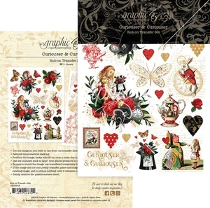 Graphic 45 Rub-On Transfers-Curiouser & Curiouser - Picture 1 of 1