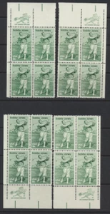 EE. UU. #1933 BOBBY JONES Campeón Golfista Como Nuevo Nunca Montado JUEGO DE BLOQUES DE CREMALLERA - Imagen 1 de 1