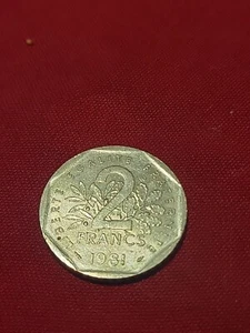 France, 2 Francs, Coin 1981 Excellent Condition - Picture 1 of 6