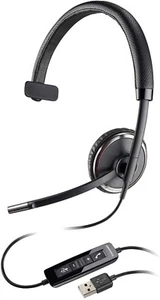 Plantronics Blackwire 510 USB Headset, On-Ear Mono Headset, Wired - Picture 1 of 3