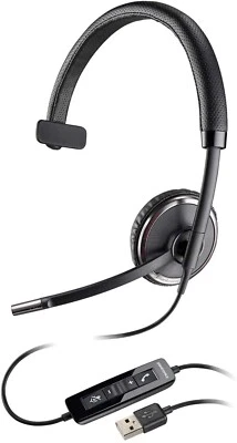 Plantronics Blackwire 510 USB Headset, On-Ear Mono Headset, Wired - Image 1 of 3