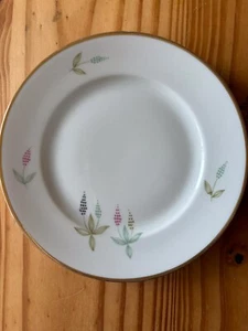 8 Stück KPM Krister Dessertteller mit Goldrand 15 cm Durchmesser. - Bild 1 von 6