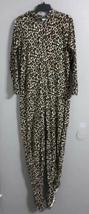 WOMAN'S  JOE BOXER HALLOWEEN  SIZE M. CHEETAH COSTUME PAJAMAS .ONE PIECE ZIPPER  - Picture 1 of 11
