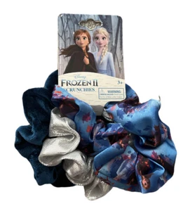 Frozen 2 Mädchen 3 Stück Haarstyling Krawatte Scrunchies - Bild 1 von 2