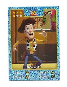 Carte Auchan - Héros Disney Pixar - Toy Story - N°64 - Woody