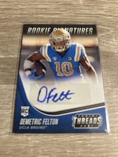2021 Chronicles Draft Picks - Threads Rookie Signatures #TS-DMF Demetric Fulton