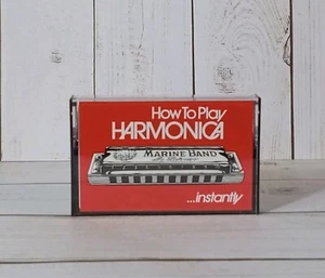 Mundharmonika sofort abspielen Kassette Band 1985 Musik Anleitung/Unterricht - Bild 1 von 5