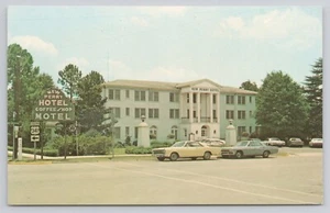 Tarjeta postal de Perry GA Georgia New Perry Hotel Coffee Shop Motel - Imagen 1 de 2
