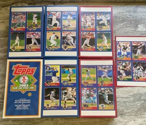 2003 TOPPS BASEBALL WAX BOXEN--LEER--OHNE KARTEN--6 Boxen im Scan - Bild 1 von 1