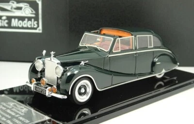 1/43 Rolls-Royce Phantom IV Hooper Limousine 1952 Chassis 4AF20 Dark green （Open - Image 1 of 4