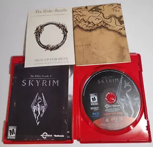 The Elder Scrolls V: Skyrim -2011 - (Sony PS3) con mapa de lienzo - Completo - Imagen 1 de 5