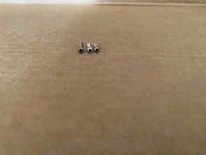 Gibson Vintage 1960's Trapeze Tailpiece Screw Set of 3 1961 1962 1963 1964 1965 - Picture 1 of 3