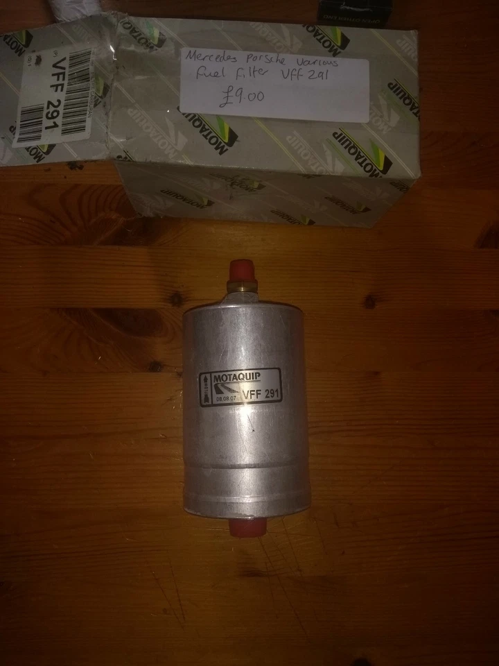 New Fuel Filter Fits Mercedes 190 C-class Porsche 911 (Various others) (VFF291)  - Image 1 of 1