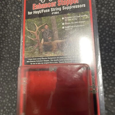 Bowjax Enhancer Stopper For Hoyt/Fuse String Suppressors #1064 - Image 1 of 4