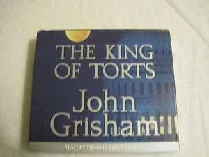 King of Torts by John Grisham Read by Dennis Boutstkaris~CD Audiobook~LBDVX - Imagen 1 de 6