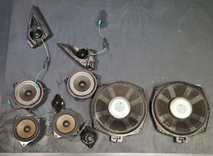 08-13 BMW E90 328I 335I FRONT SPEAKERS SPEAKER SUB SET OF 10 BLUE TAG - Bild 1 von 9