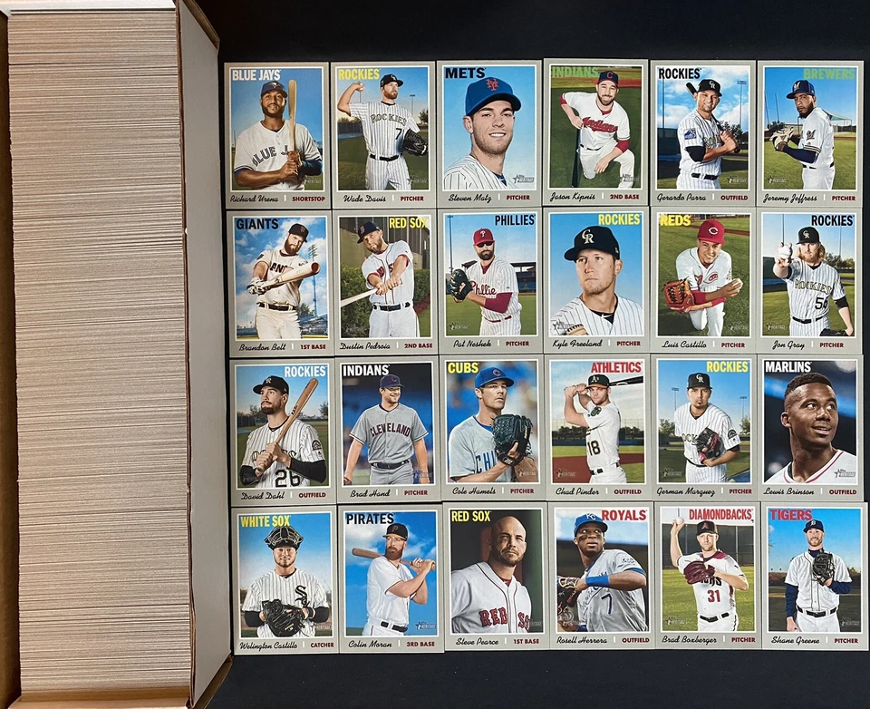 2019 Topps Heritage - Baseball Cards - #243-484 - Complete Your Set - You U Pick - Image 1 of 1
