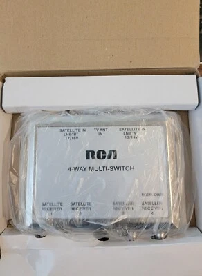 BRAND NEW RCA- DBS - 4 Way Distribution Multi-Switch, Model D6520 - Image 1 of 2