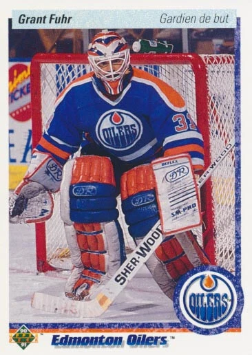 1990-91 Upper Deck French #264 GRANT FUHR - Edmonton Oilers - Bild 1 von 1