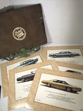Vintage 1985 Buick LeSabre Limited Collectors Edition Prints Paper w/Portfolio