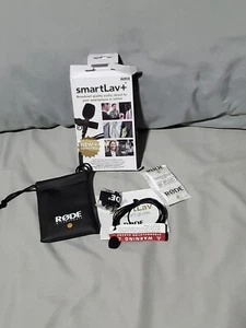 Rode Smartlav+ Lavalier Condenser Microphone for Smartphones Tablets - Picture 1 of 2