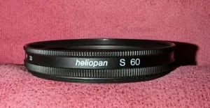 Heliopan S 60 Pol lin. 2.5x Made in Germany Camera Linear Polarizer Filter 60MM - Picture 1 of 8