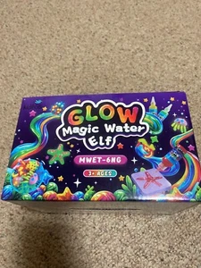 Glow In The Dark Magic Water Elf Toy Kit Magic Aqua Fairy Water Gel Kit Ages 3+ - Picture 1 of 3