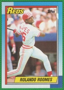 Rolando Roomes - 1990 Topps #364 - Cincinnati Reds Baseball Card