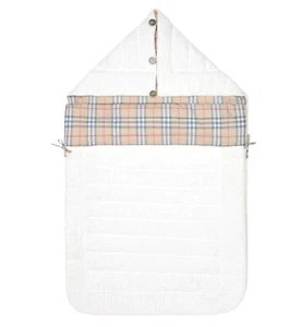 Burberry Baby Unisex Rowans Classic Check Decke - Weiß, Gr. 6 - 9 Monate, Neu mit Etikett! - Bild 1 von 16