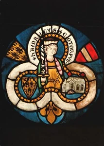 Ak Herzog Heinrich Jasomirgott Glasgemälte Um 1330 Stift Klosterneuburg - Bild 1 von 2