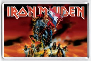 IRON MAIDEN SOUVENIR GESCHENK NEUHEIT 1 KÜHLSCHRANKMAGNET  - Bild 1 von 2