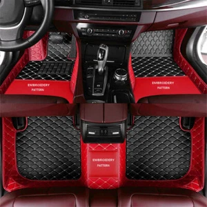 For Mercedes-Benz AMG Front Rear Custom Letters Luxury Waterproof Car Floor Mats - Bild 1 von 62