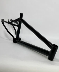 Vintage Supercross SX250 20" BMX Frame Old Mid School 90’s Racing Black Six Bar - Picture 1 of 19