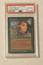 MTG FALLEN EMPIRES Elvish Hunter - Blue Eyes - PSA 10 - POP 1 !!!  1994 Magic