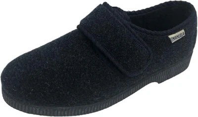 EMANUELA 581 Blu Pantofola Uomo con Strappo Lavabili in Lavatrice A 30 Gradi