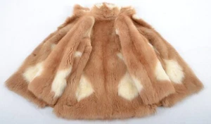 US3968 REAL LAMBSKIN JACKET FARMER SHEARLING SHEEPSKIN COAT SIZE XL - LAMMFELL  - Picture 1 of 10